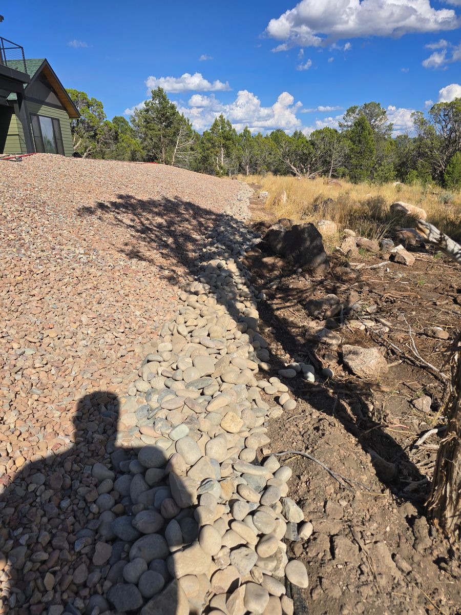 Xeroscaping for LRS: Landscape, Rescue, Snow in Silt, CO