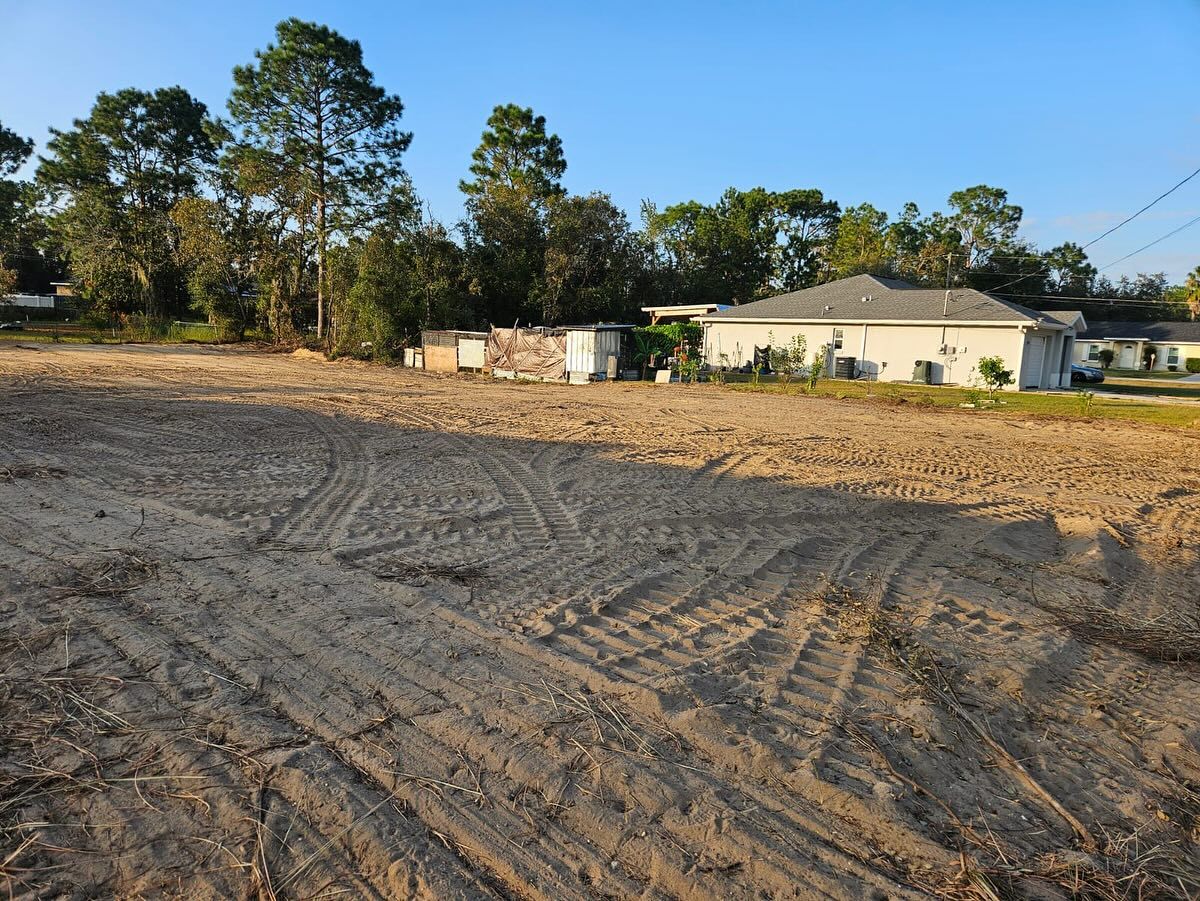 Driveway Construction for J & E Land Clearing, LLC. in Dunnellon, FL