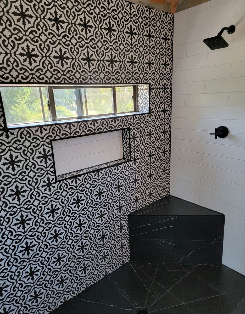 Tile Installation for Ren Levine Construction in Sonoma County, CA