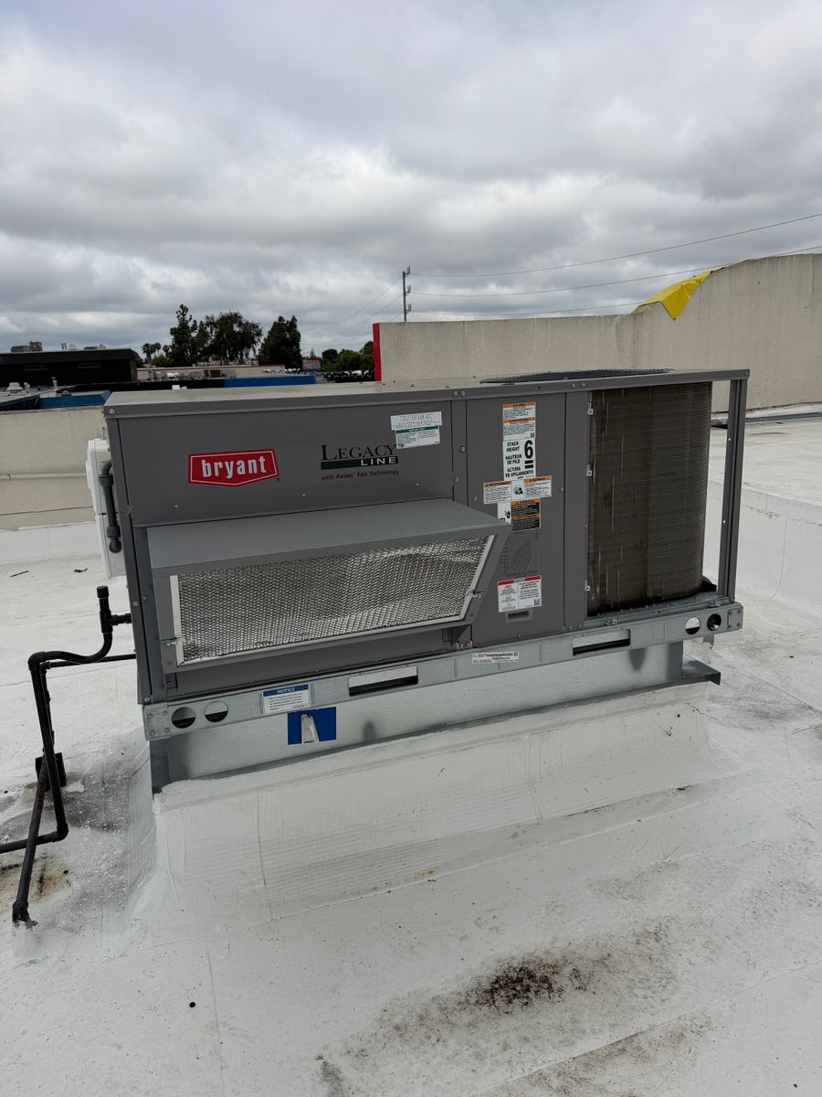 Commercial HVAC Installation for HVAC Headquarters in Sacramento, CA