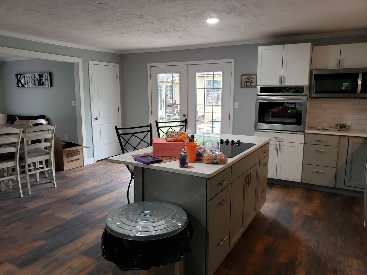 Kitchen Renovation for IVY Contracting in Buena Vista, TN