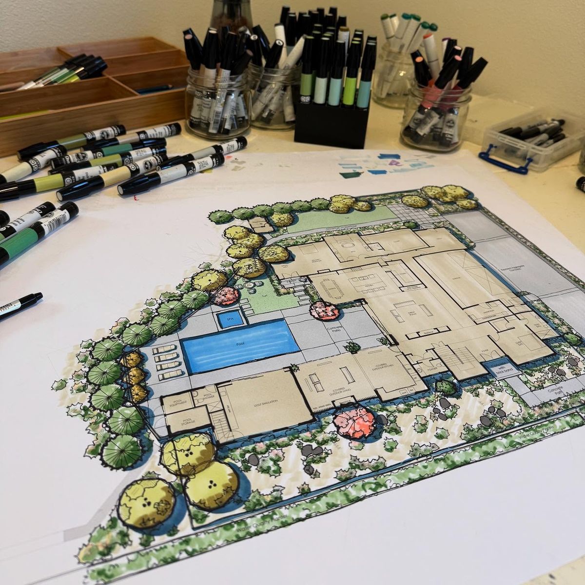 Landscape Design for Courtney Lewis Landscape Design in Portland, OR
