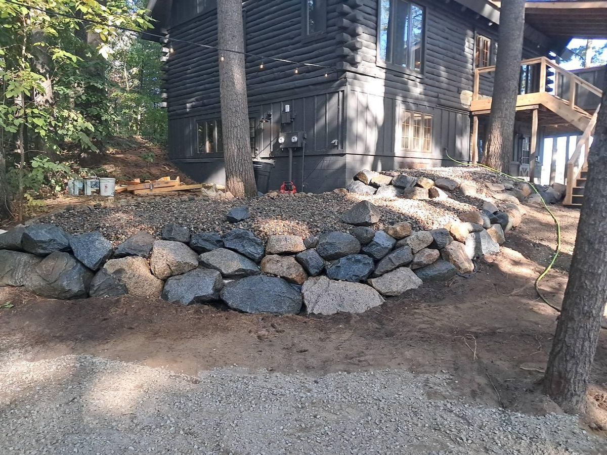 Retaining Wall Construction for Jamco in Monticello, MN