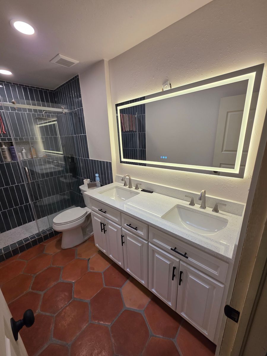 Bathroom Renovation for BDR Innovations in El Paso, TX