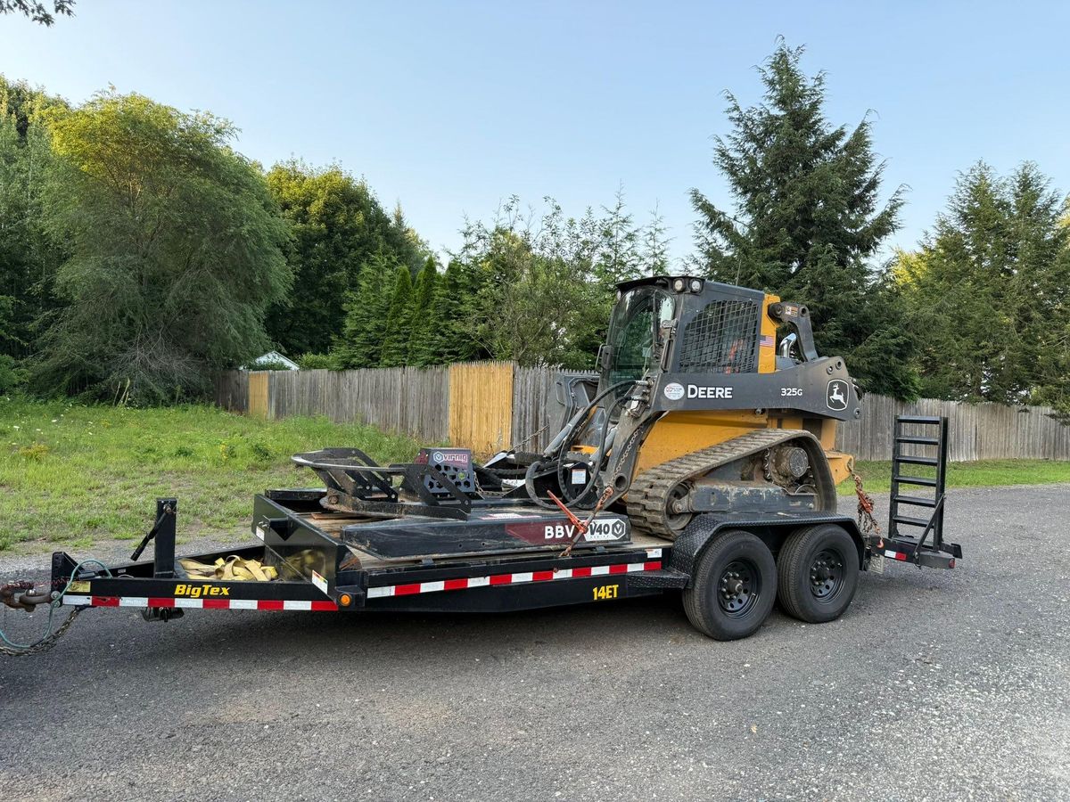 Site Work for Lennon Land Management in Suffield, CT