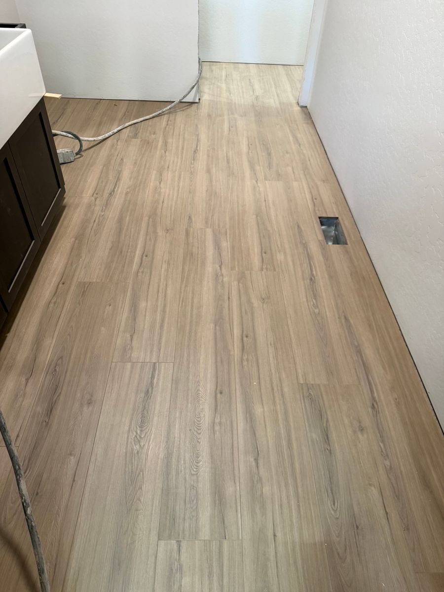 Floor Installation for CJL Flooring in Post Falls, ID