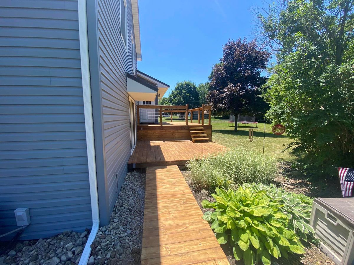 Carpentry for Ed's Home Improvement in Bluffton, OH