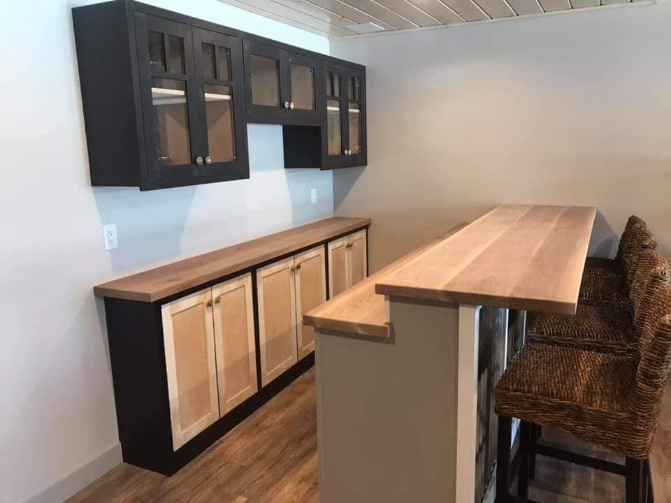 Cabinet Refinishing for William McKay Construction Management in North Andover, MA