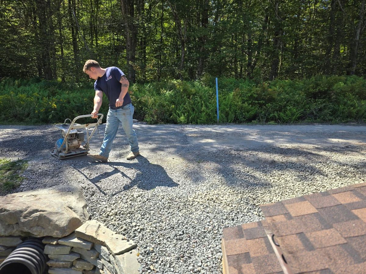 Site Preparation for Vandermeer Stone and Excavation in Wayne County, PA