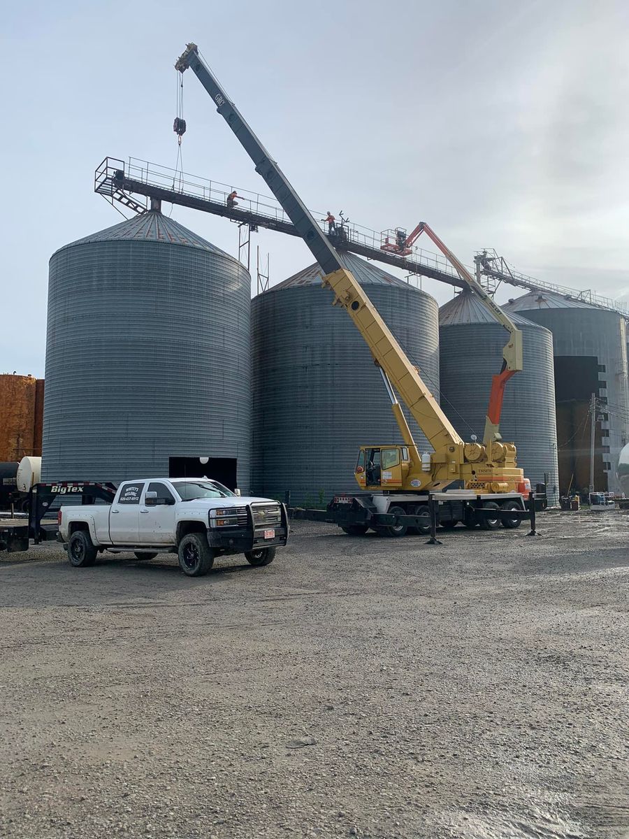 Structural Welding for KW Industrial in Olpe, KS