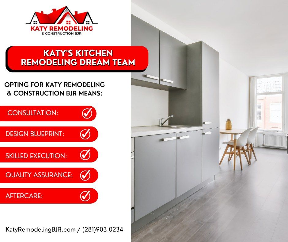 Kitchen Renovation for BJR Construction in Katy, TX