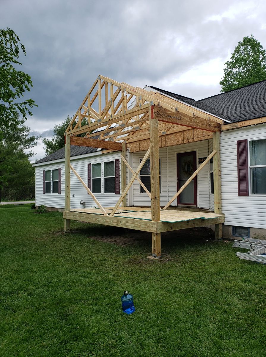 Carpentry for Kearns Construction in Cadillac, MI