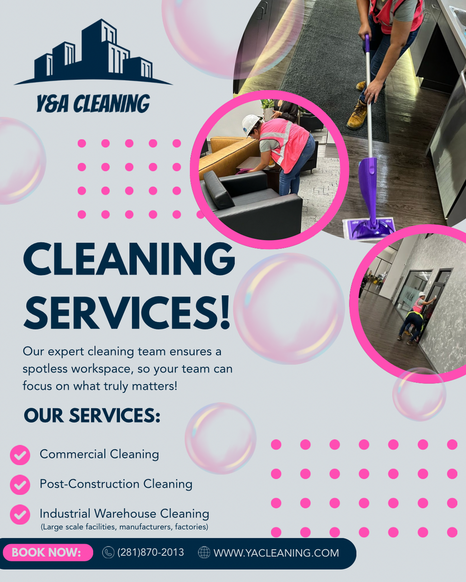Construction Cleaning for Y&A Cleaning LLC in Houston, TX