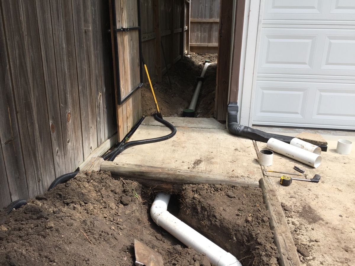 Drainage for Texas Curb N Borders in Houston, TX