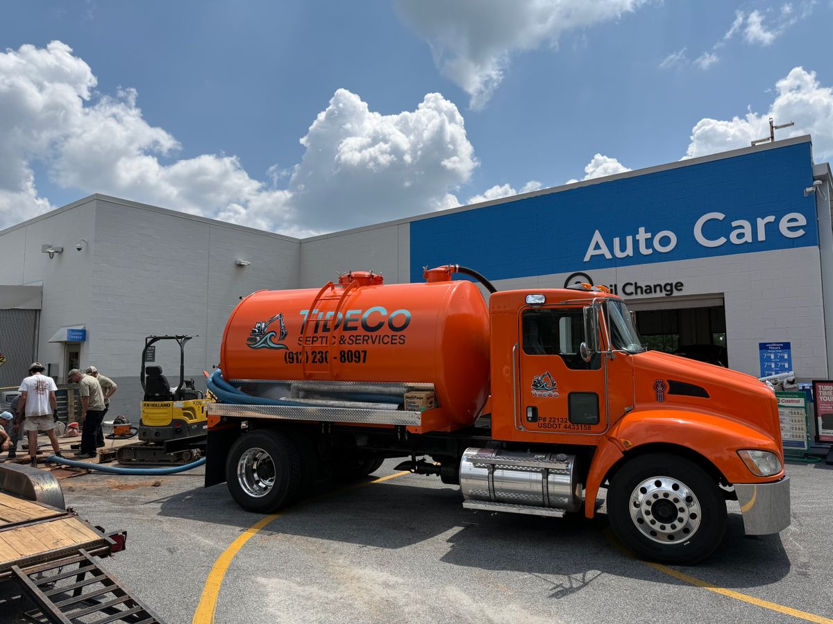 Complete Septic System Installation for TideCo Septic in Brunswick, GA