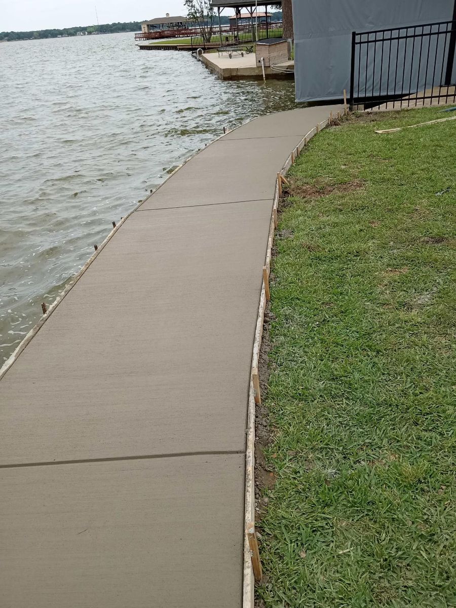 Concrete Repair for Javonnies Concrete Services LLC in Gun Barrel City, TX
