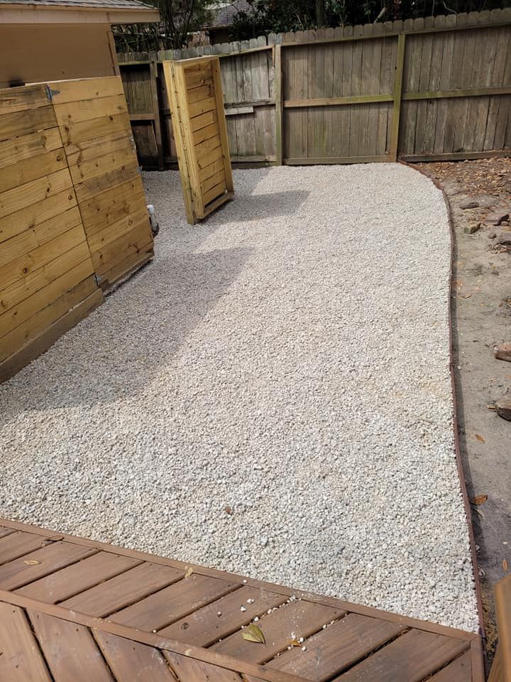 Patio Design & Construction for DJM Ground Services in Tomball, TX