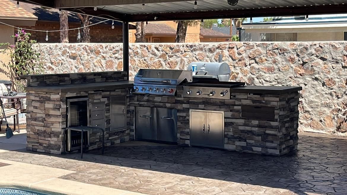 Outdoor Kitchens for Inova Hardscape in El Paso, TX
