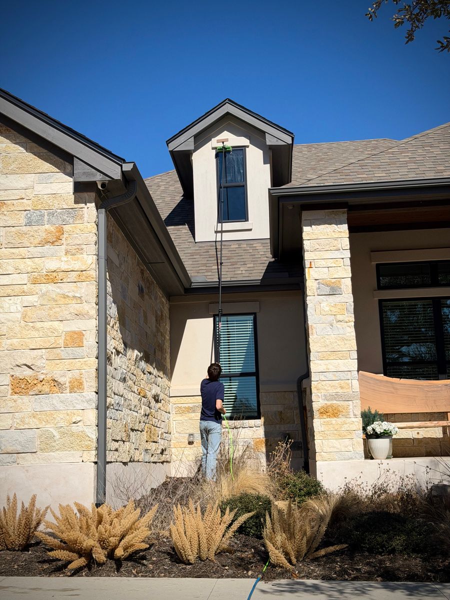 Window Cleaning for House Beautiful Home Services in Austin, TX