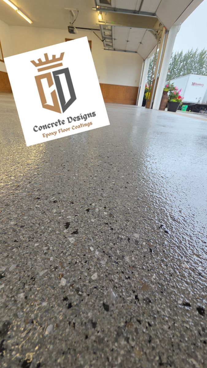 Epoxy Flake Systems for Concrete Designs in Thief River Falls, MN