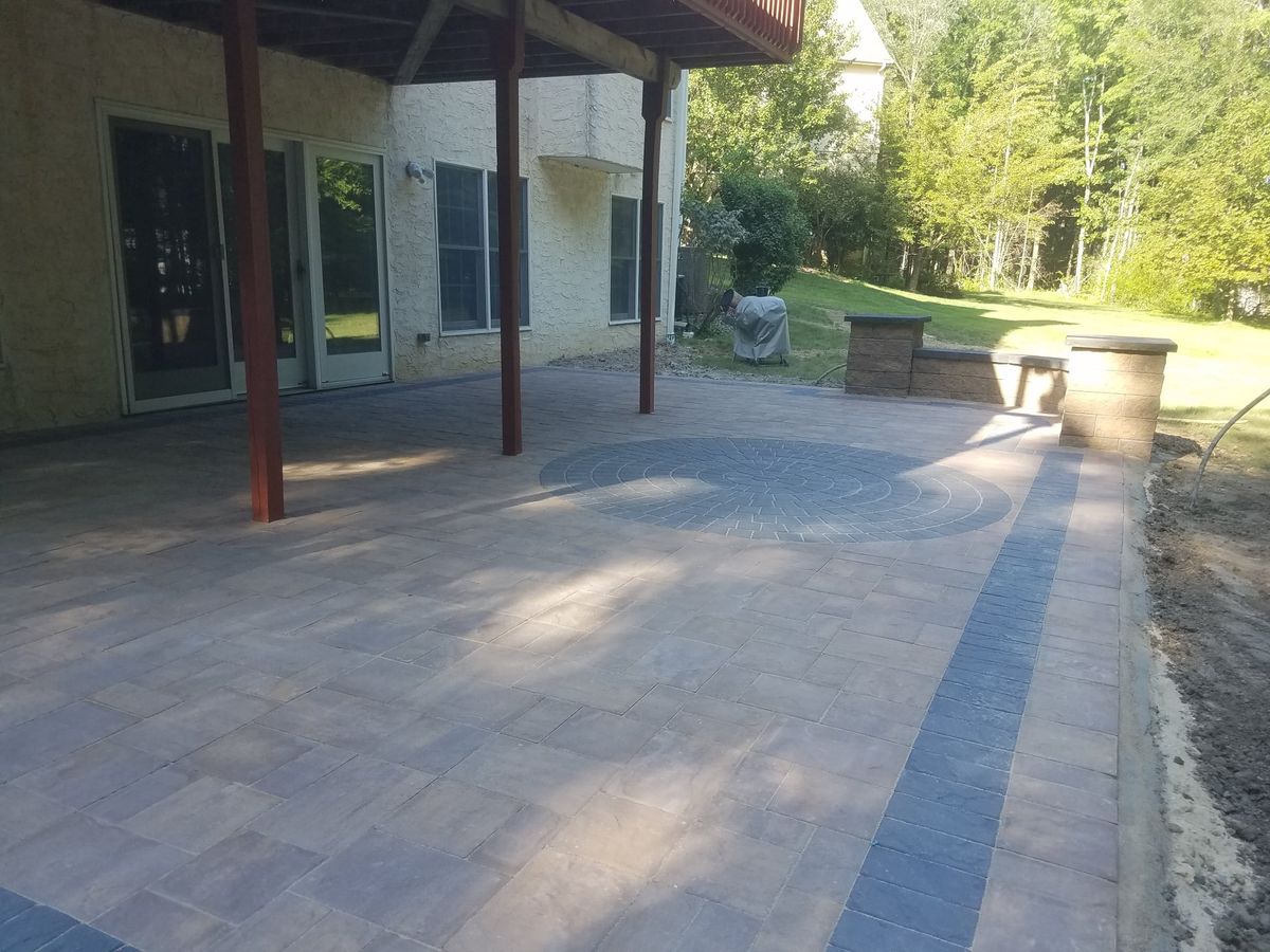 Patio Design & Construction for MVR Construction in Hamilton, NJ