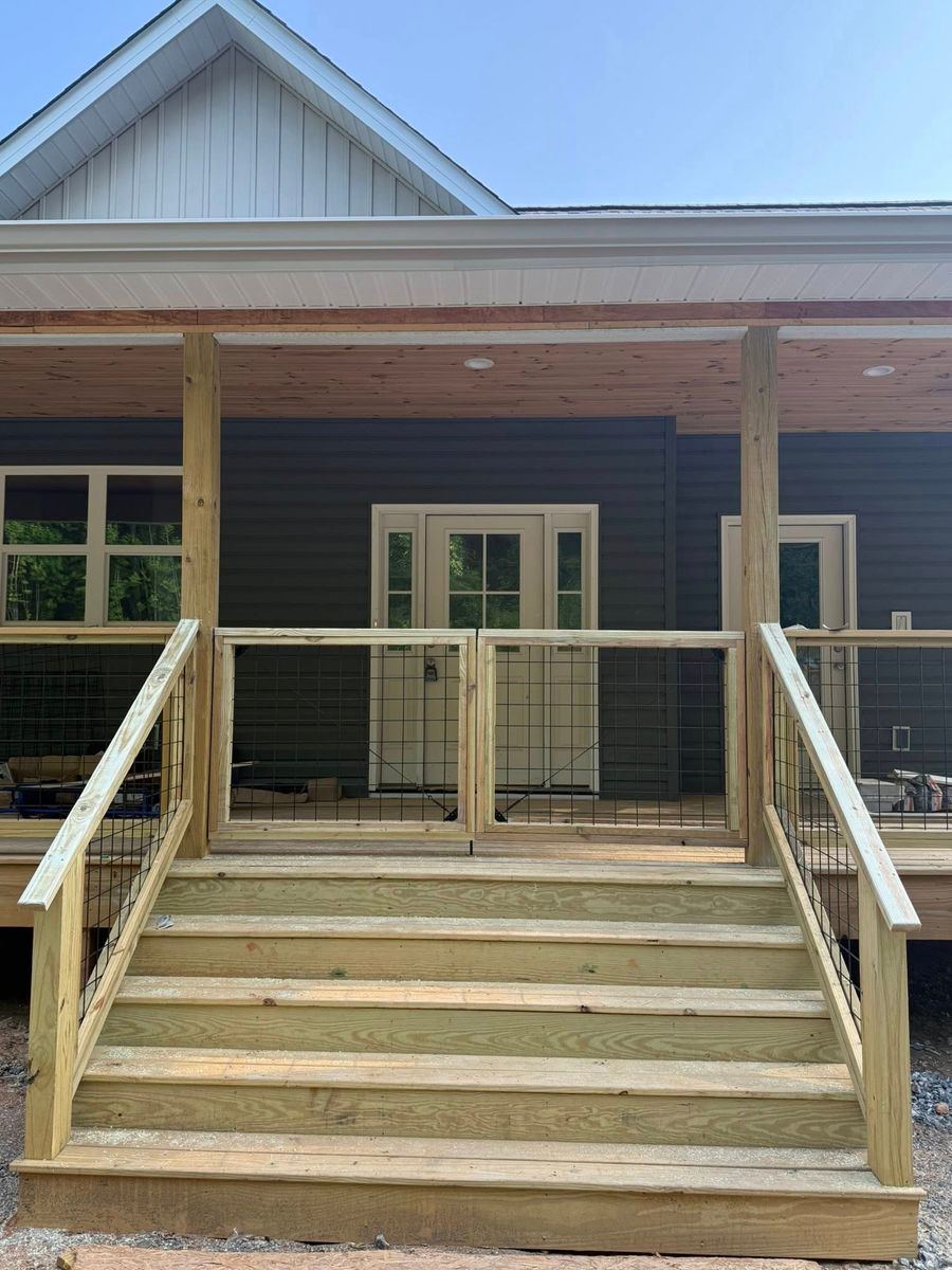 Deck & Patio Installation for Southside Construction LLC in Chesnee, SC