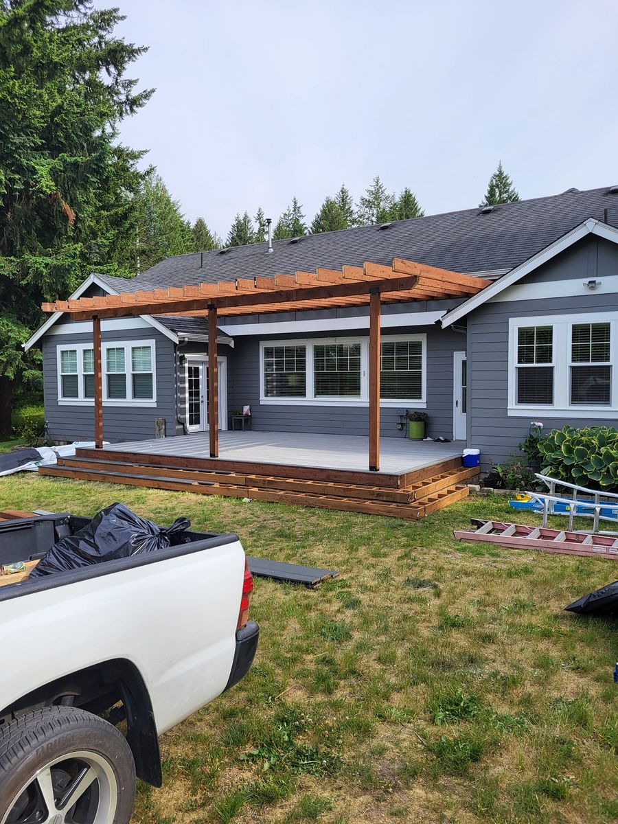 Deck & Patio Installation for Miguel Construction in Tacoma, WA
