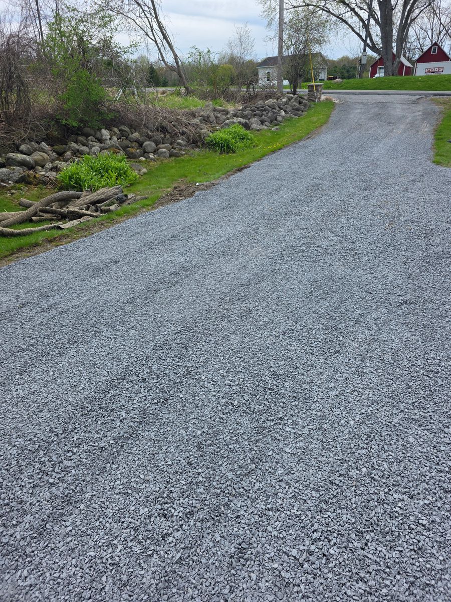 Gravel Driveway for Sweet Scapes in Ballston Spa, NY