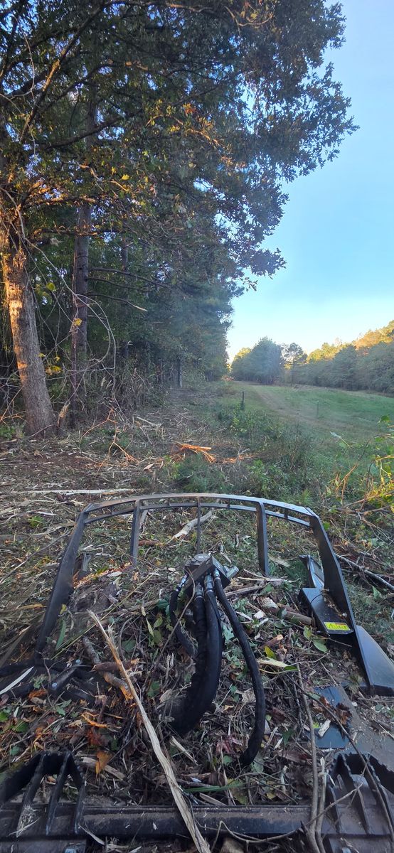 Forestry Mulching for Southern Stronghold Earthworks in Benson, NC