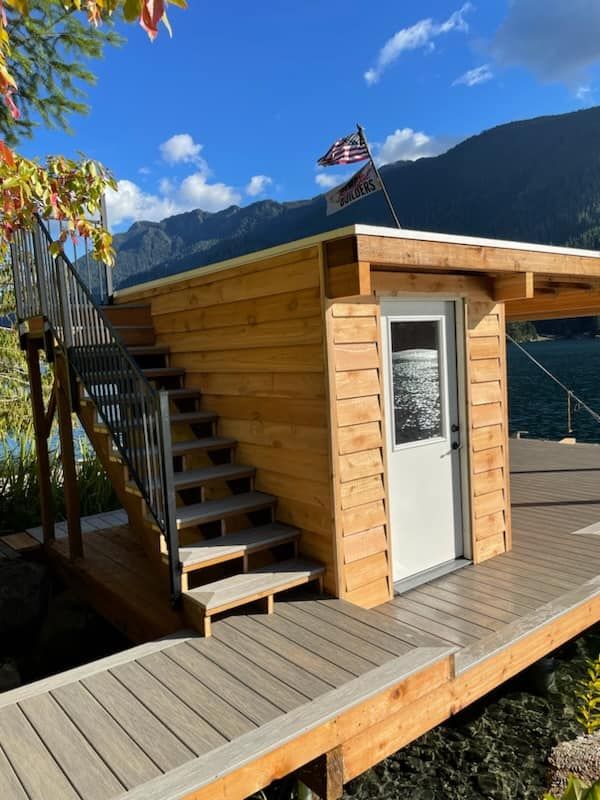 Decking for The Baskins Sawmill in Port Angeles,  WA