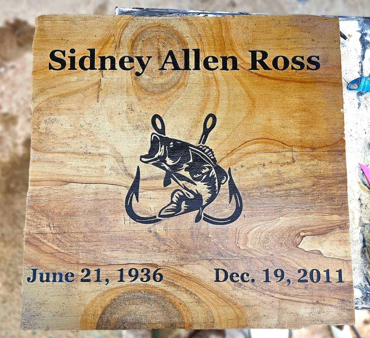 Granite Monuments for A&L Custom Rock Work, Monuments, & Welding in Wister, OK