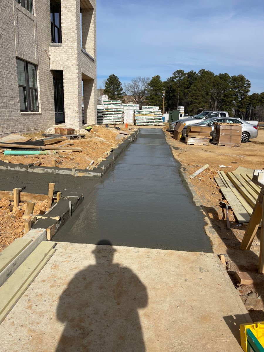 Concrete for Moffett Equipment Services And Rentals in Opelika, AL