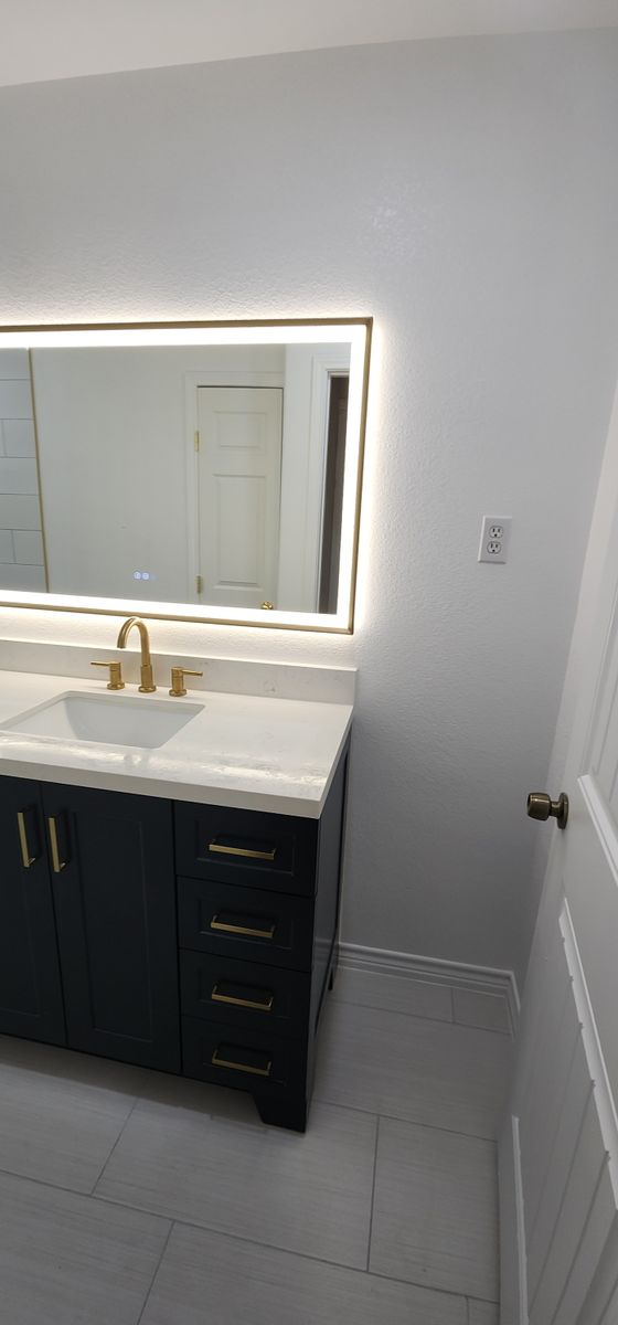 Bathroom Renovation for Dream Home Construction in Odessa, TX