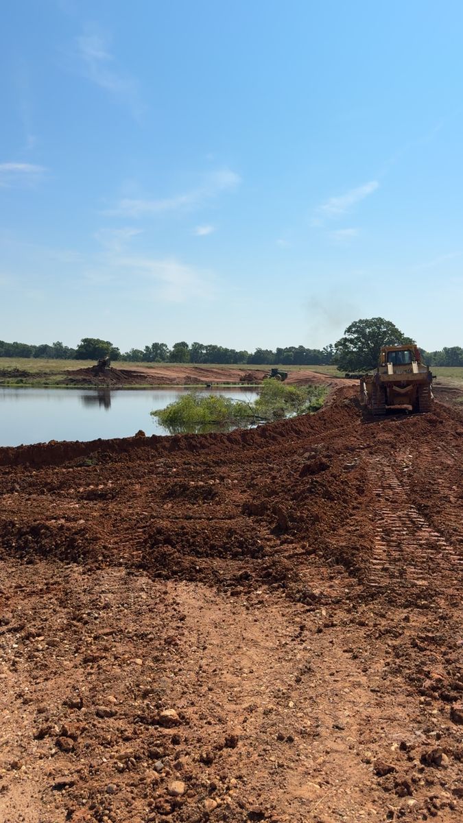Site Preparation for Double J Excavation in Nashville, AR