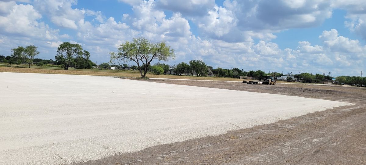 Site Work for Longoria & Son Construction in Laredo, TX