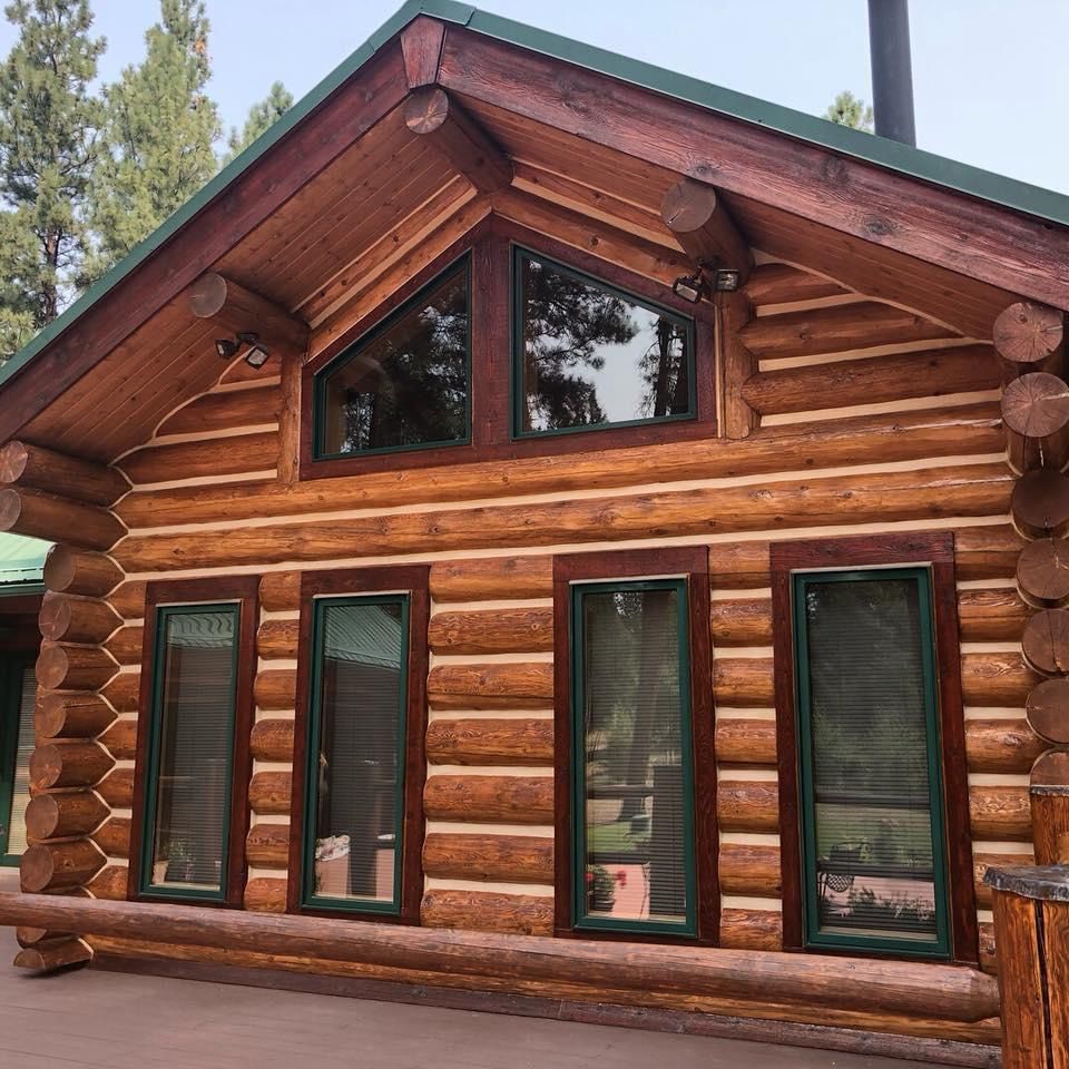 Log Home Restoration for Wild West Log home specialists in Corvallis, MT
