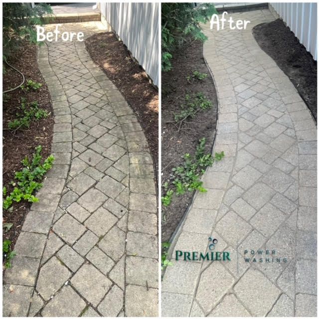 Brick Pavers Restoration for Premier Partners, LLC. in Volo, IL