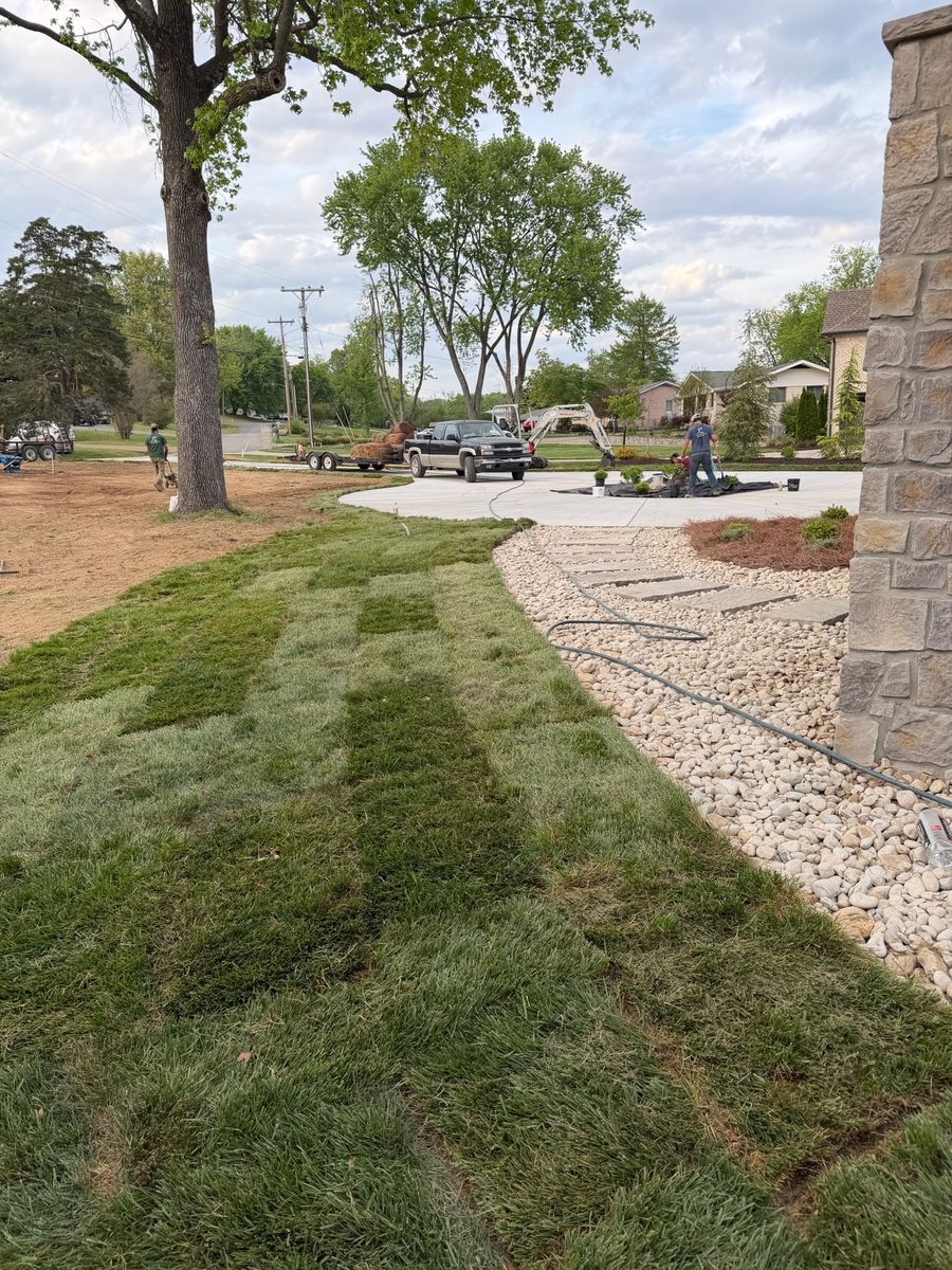Hardscaping for Rose Land Services in Pegram, TN
