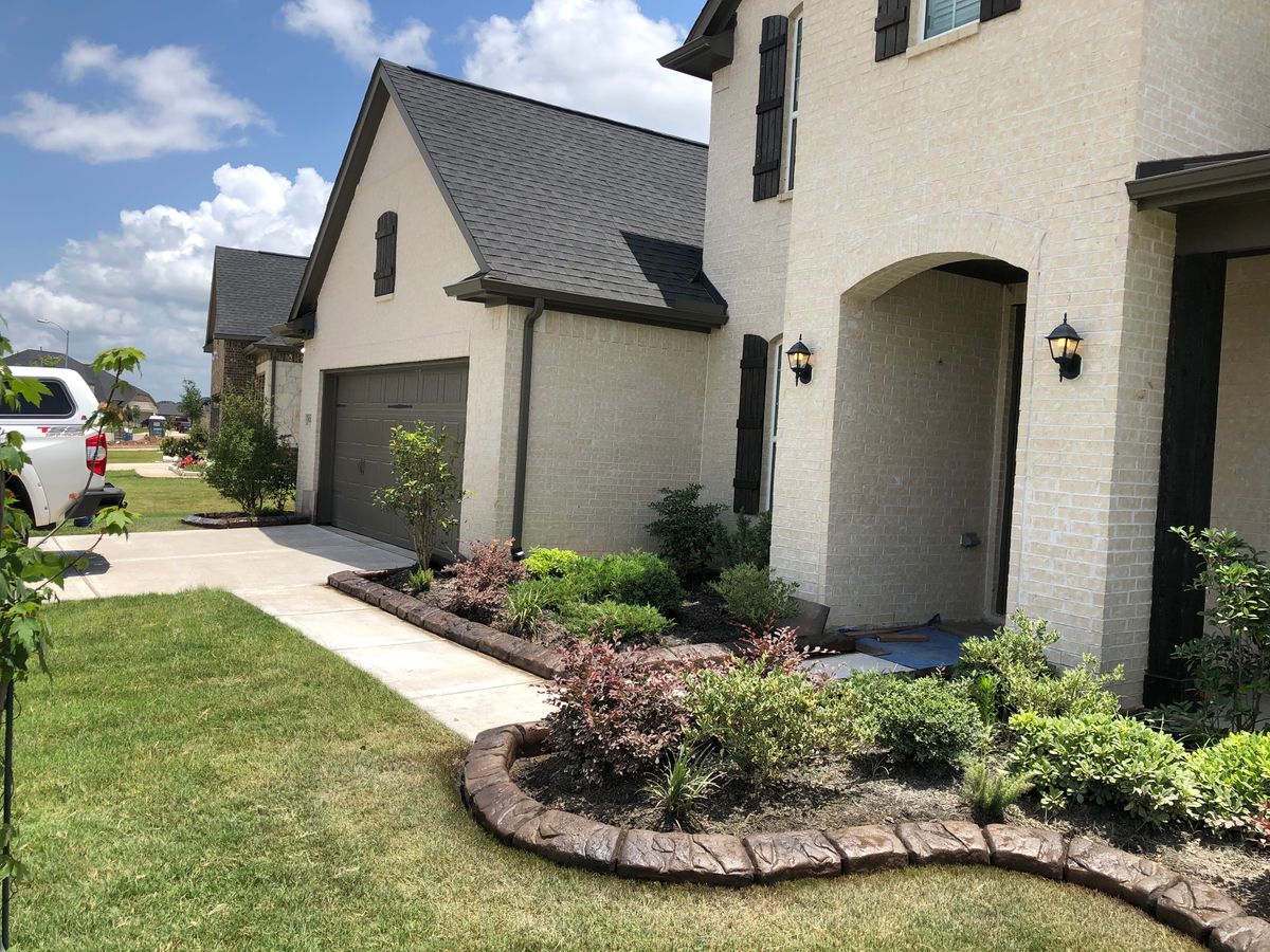 Landscaping for Texas Curb N Borders in Houston, TX