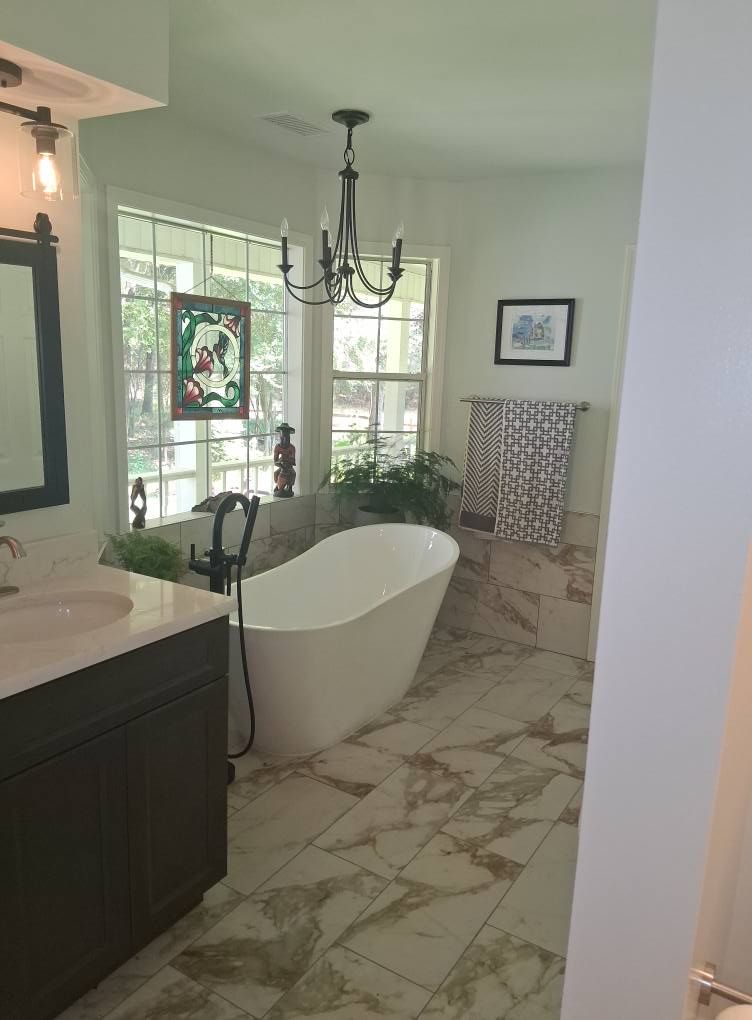 Bathroom Renovation for Bomar Construction  in Olive Branch, MS