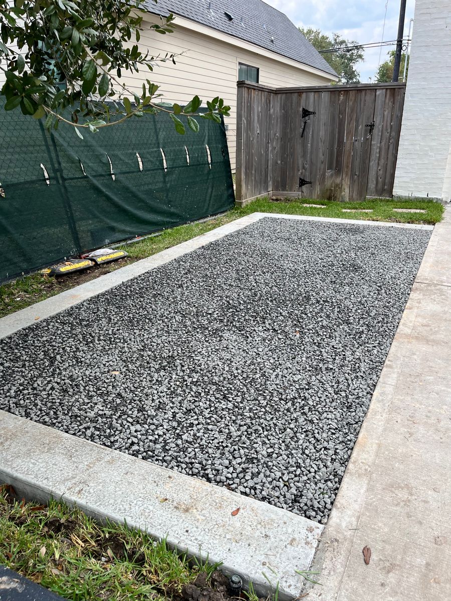 Flatwork for BigTex Concrete Construction in Houston, TX