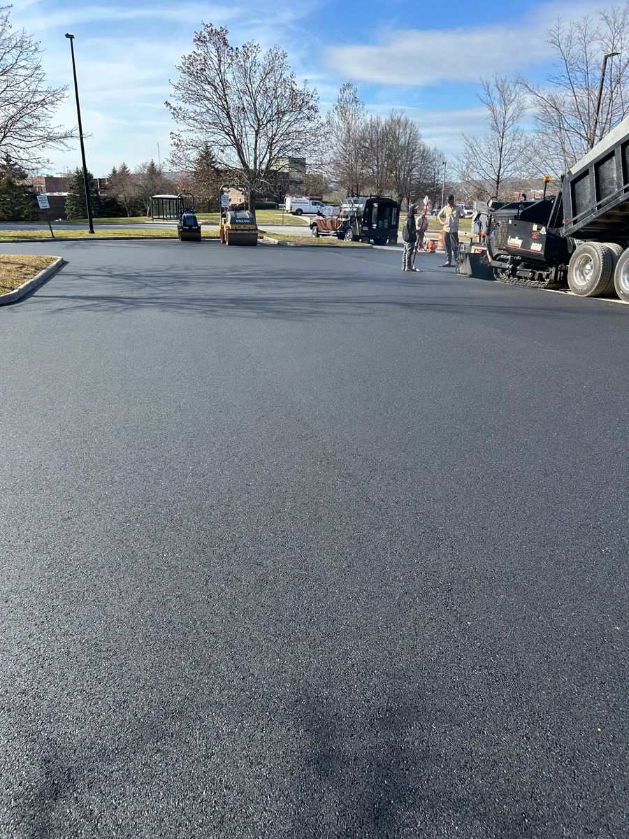 Grading for James R Carter Paving in Roanoke, VA