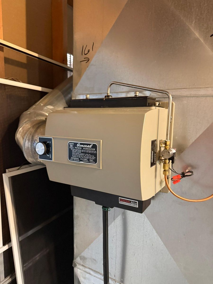 Air Quality Humidifiers and UV Lights Installs for TJS HVAC Services in Olathe, KS