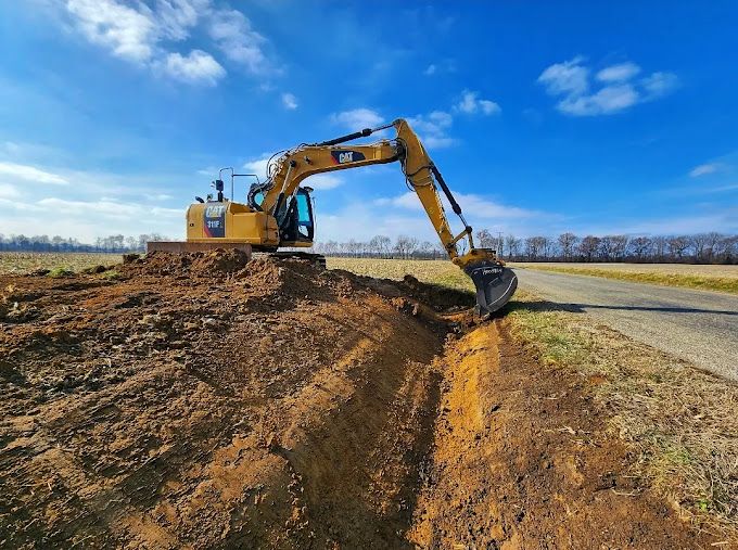 Retaining Wall Construction for Empire Development Group in Evansville, IN