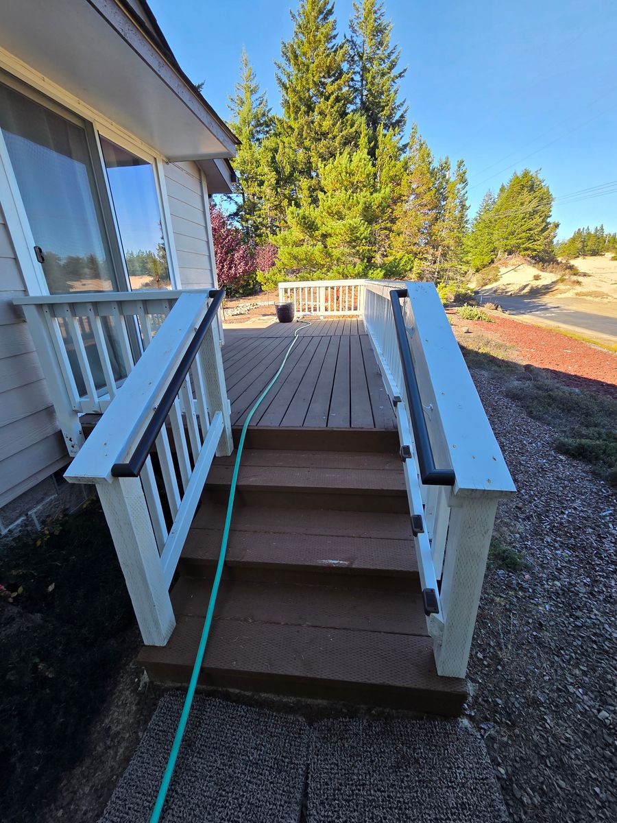 Deck Installation for BTC Construction in Florence, OR