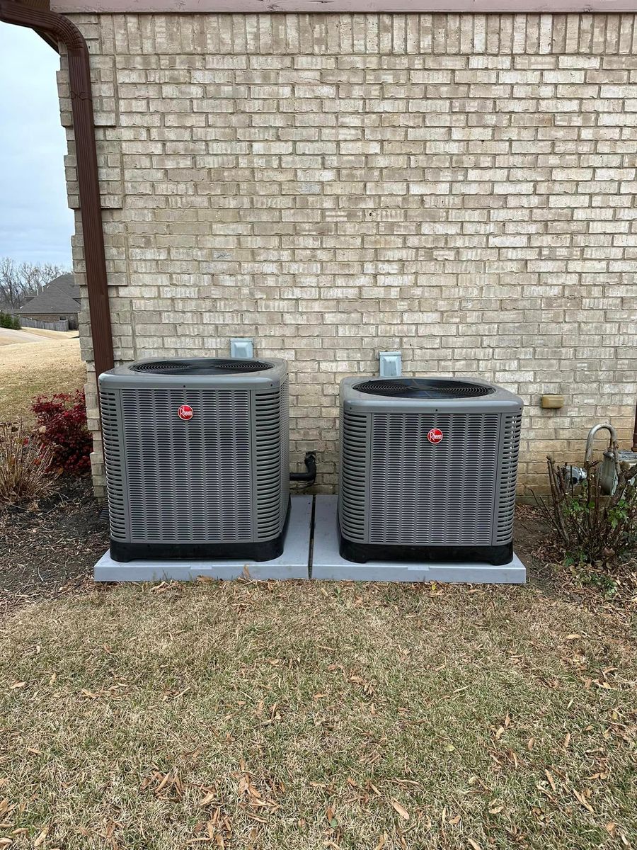 Installation of HVAC Systems for Nygaard Heating and Air Conditioning in Memphis, TN