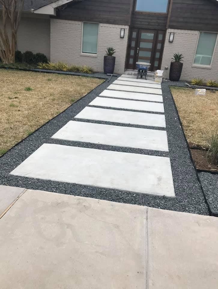 Patios for G2 Custom Concrete in Dallas, TX