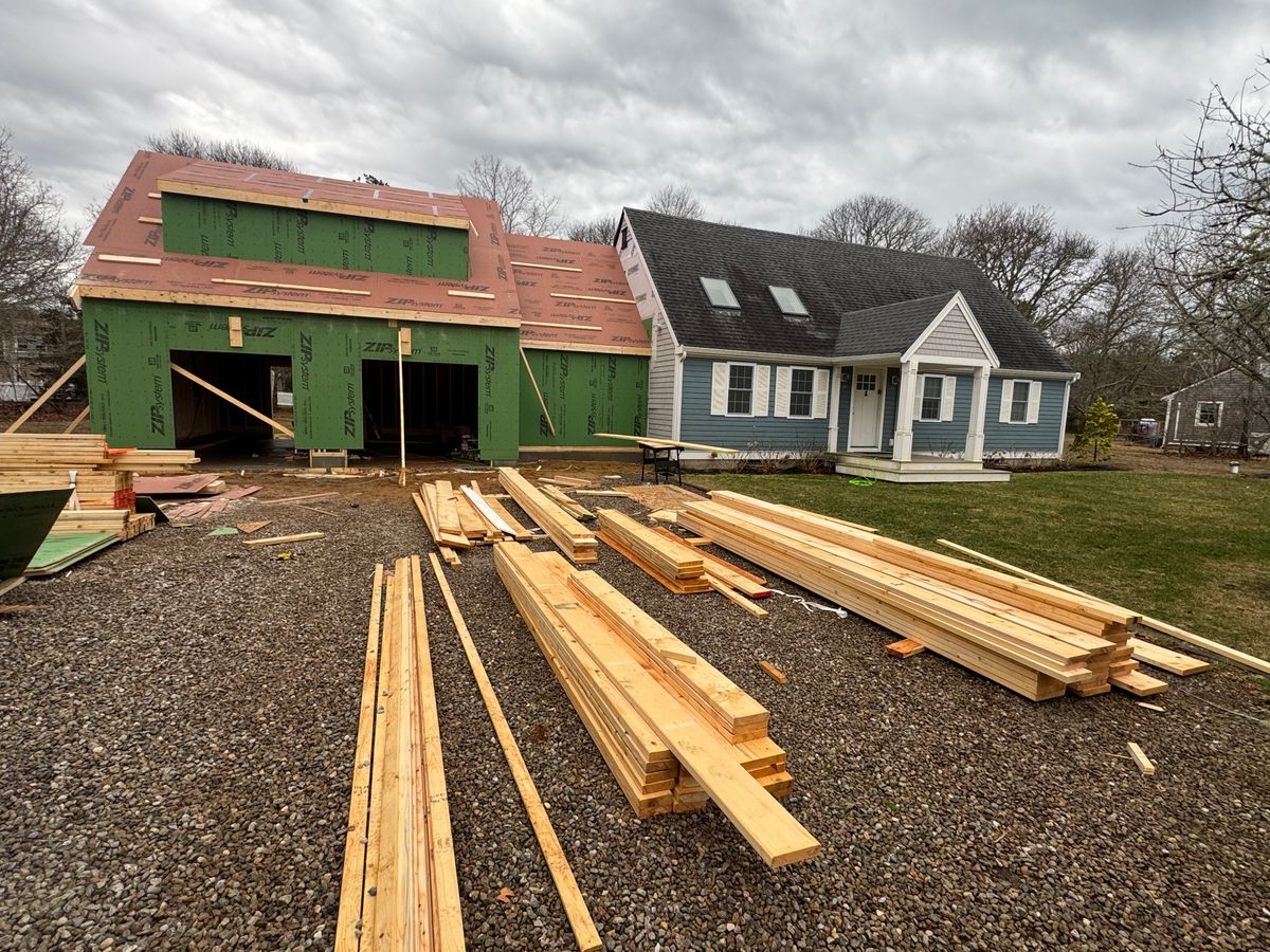 Deck Construction for Belfort Builders in Kingston, MA