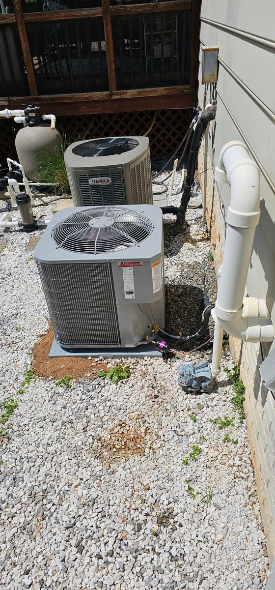 Installation of HVAC Systems for Chaney’s Mechanical Services LLC in Sharpsburg, MD