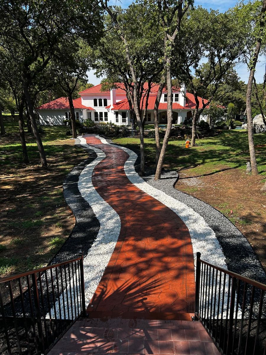 Erosion control projects for Guerrero's Landscape in Fort Worth,  TX